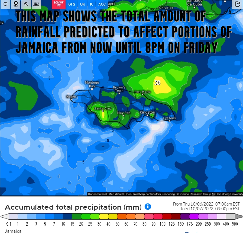 Weather Jamaica on Twitter "The ECMWF and GFS models are in agreement that