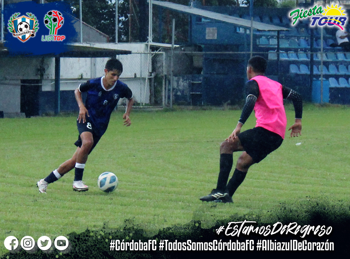 cordoba_fc3's tweet photo. #FiestaTour informa: nuestro primer equipo continúa su preparación de cara a su siguiente duelo como local. Hoy tocó entrenamiento en nuestra casa, el estadio Lic. Rafael Murillo Vidal 🏟️
#EstamosDeRegreso 😎
#DeportivoAlbiazul 💙 #TodosSomosCórdobaFC #AlbiazulDeCorazón 🔵⚪ https://t.co/wCASNhrPGO