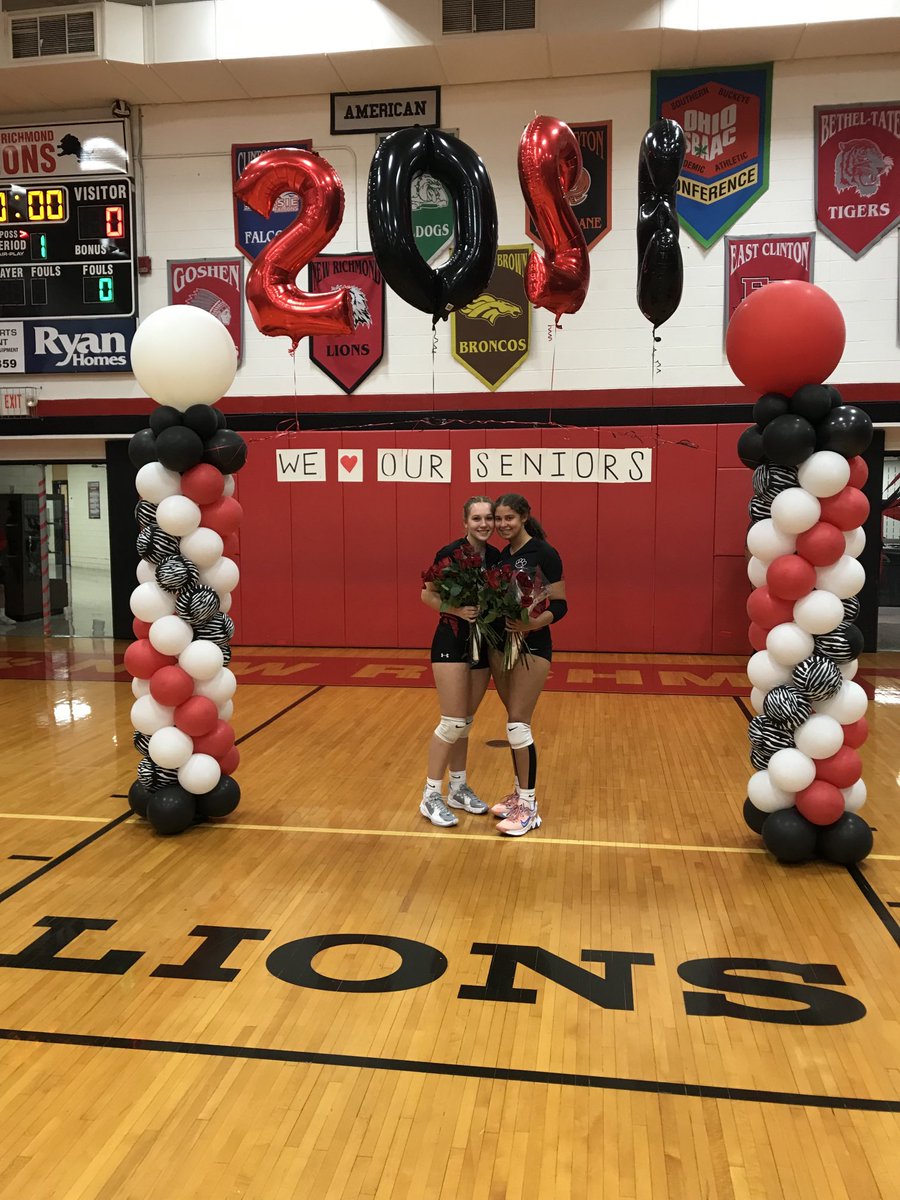 nrhsathletics's tweet photo. Special night for these two seniors, Olivia Dunning &amp; Liz Willis. Thank u and ur families for all the great memories &amp; in helping build our VB program into something pretty special! 4 years in the program we went: Fr. 0-10/4-19, So. 4-6/12-9, Jr. 8-2/20-3, Sr. 8-0/19-1. #NRPRIDE! https://t.co/CeoOAVsync