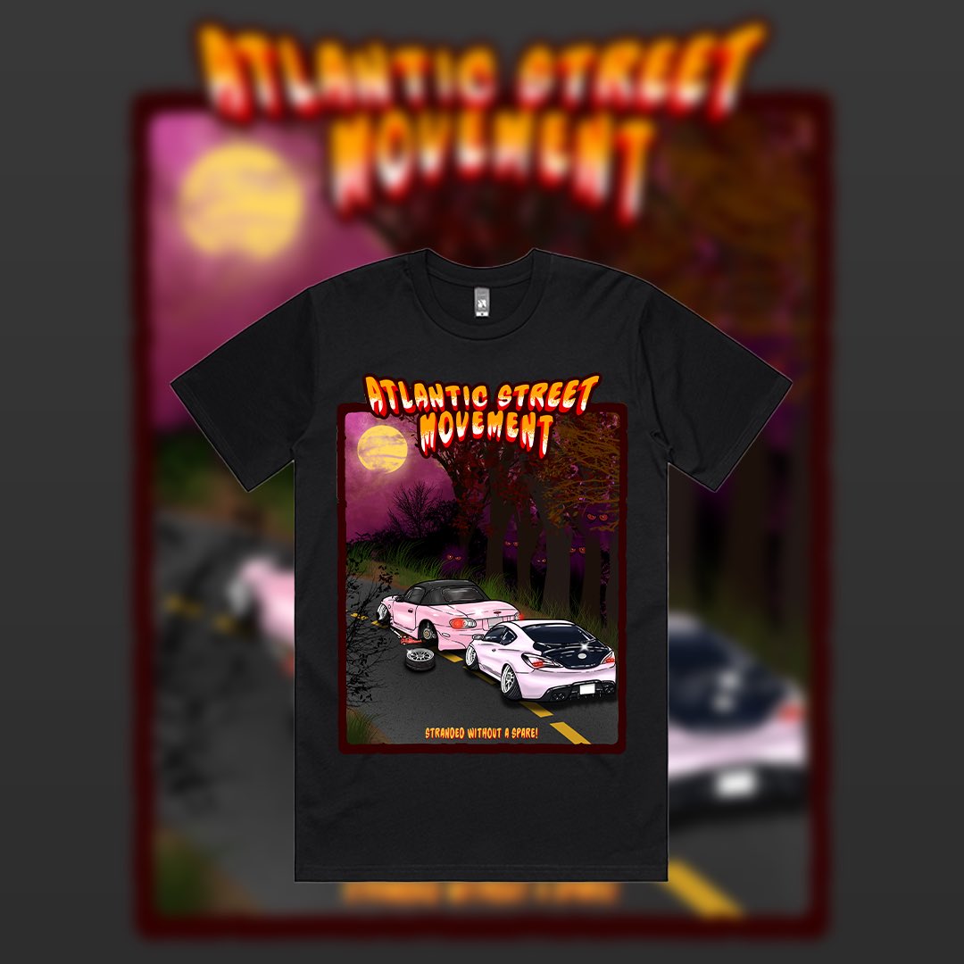 ASMvment's tweet image. 🎃 BOO! Atlantic Street Movement Halloween Collection goes live tomorrow and will be available for purchase until next Friday! 🎃

STRANDED WITHOUT A SPARE - IS THERE ANYTHING SCARIER????

shop.atlanticstreetmovement.com