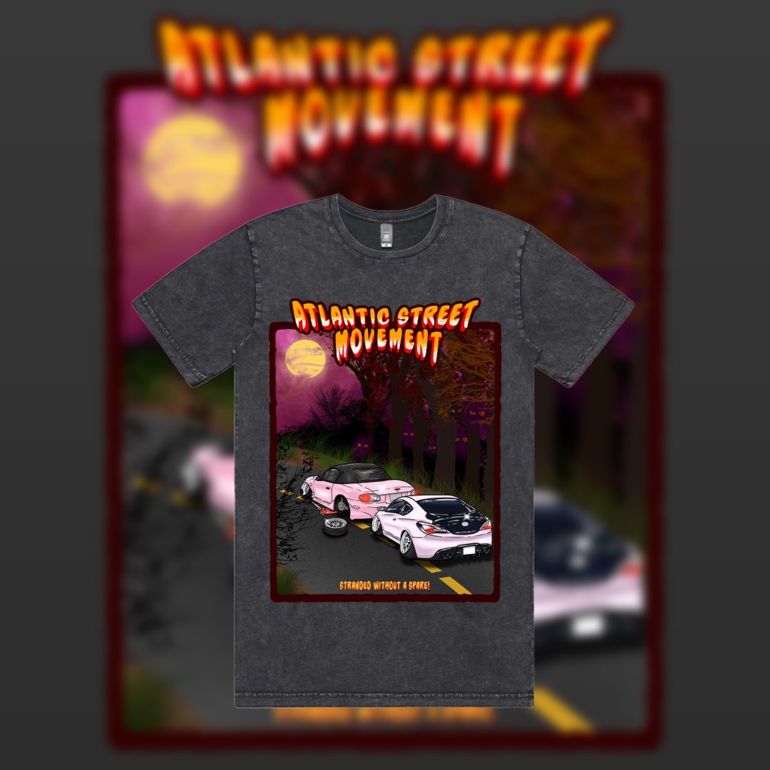 ASMvment's tweet image. 🎃 BOO! Atlantic Street Movement Halloween Collection goes live tomorrow and will be available for purchase until next Friday! 🎃

STRANDED WITHOUT A SPARE - IS THERE ANYTHING SCARIER????

shop.atlanticstreetmovement.com