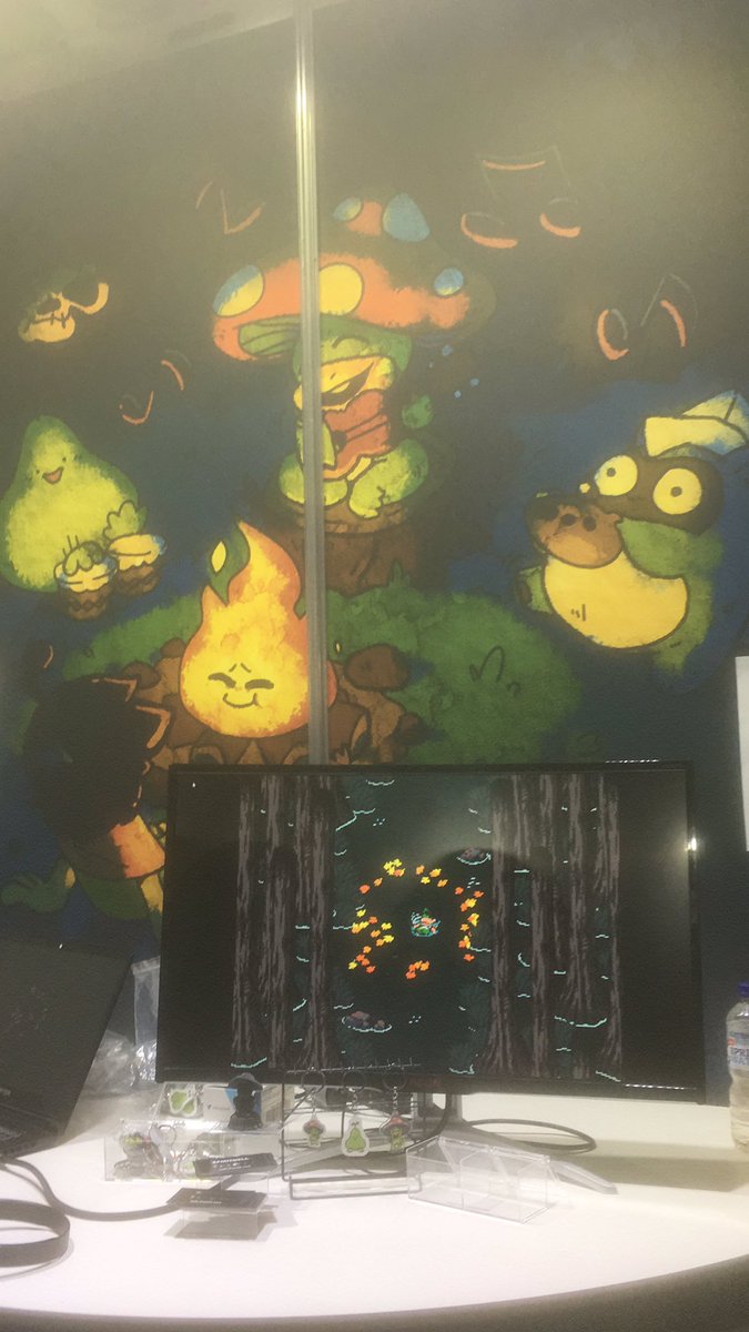 EyeOfStormCat's tweet image. Super fun and cute RPG at PAX “Spiritwell”
Look at the characters in the art, they’re amazing
Would recommend if you are down
#PAXAUS #spiritwell