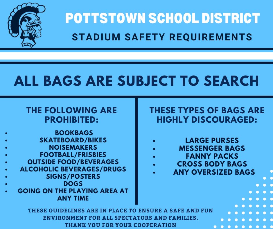 PottstownTrojan's tweet photo. Homecoming 🏈 10/7 7p. ‘02 Trojan FB team recognized pregame. HOCO ceremony halftime. PHS Band performance post game. Get your tickets ahead of time online

@PottstownHigh @pottstownschool @PSDRODRIGUEZ @JohnJarmato @MercuryXstover @AustinHertzog @Rickmartin2022 @PottsmercSports https://t.co/UKZRfOkQLR