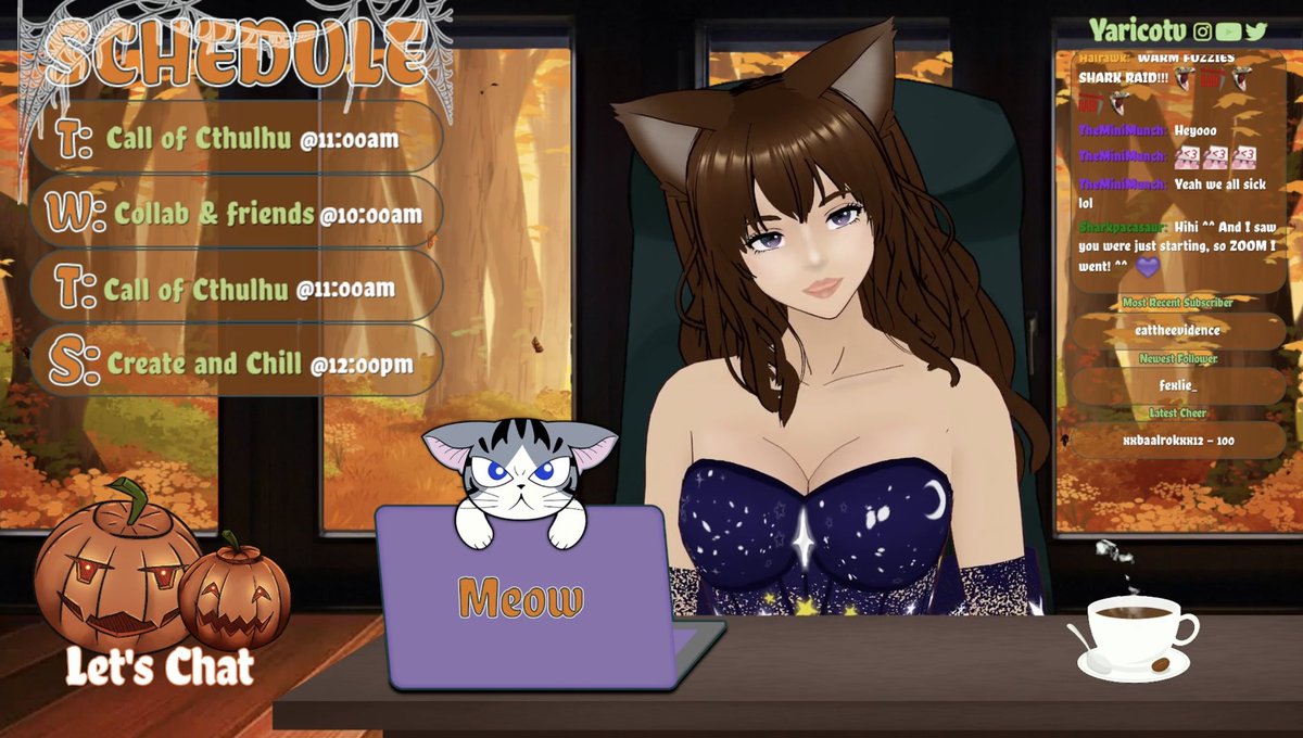 Thank you <a href="/sharkpacasaur/">Sharkpacasaur | VA🎙️ | EN Vtuber</a> for the raid during my stream! You are such a sweet person! I will keep sending you good vibes  and healing energy your way!  Stay strong and continue to do your best! ❤️ #vtubers