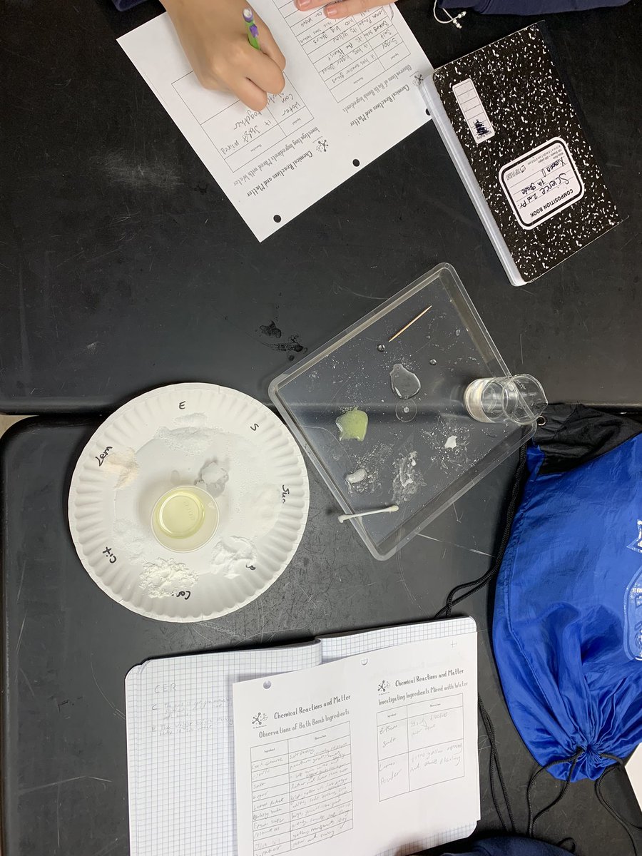 MrsCastorena_'s tweet photo. Just doing some investigating with @OpenSciEd #7.1 #chemicalreactions #science https://t.co/rnjUIWpmeg