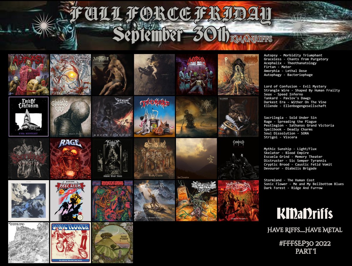 darkirondwarf's tweet photo. Made it through one of three panels for #FFFSep30...only to see @KManriffs has started posting #FFFOct7 🤣

Had a blast w/most of these! 
Couldn't stand Mythic Sunship, still angry
Distruster &amp; Strangle Wire impressed
First 3 are rock solid
Dark Forest, Ellende, Autophagy WIN 👑 https://t.co/0sD4BmgY5V