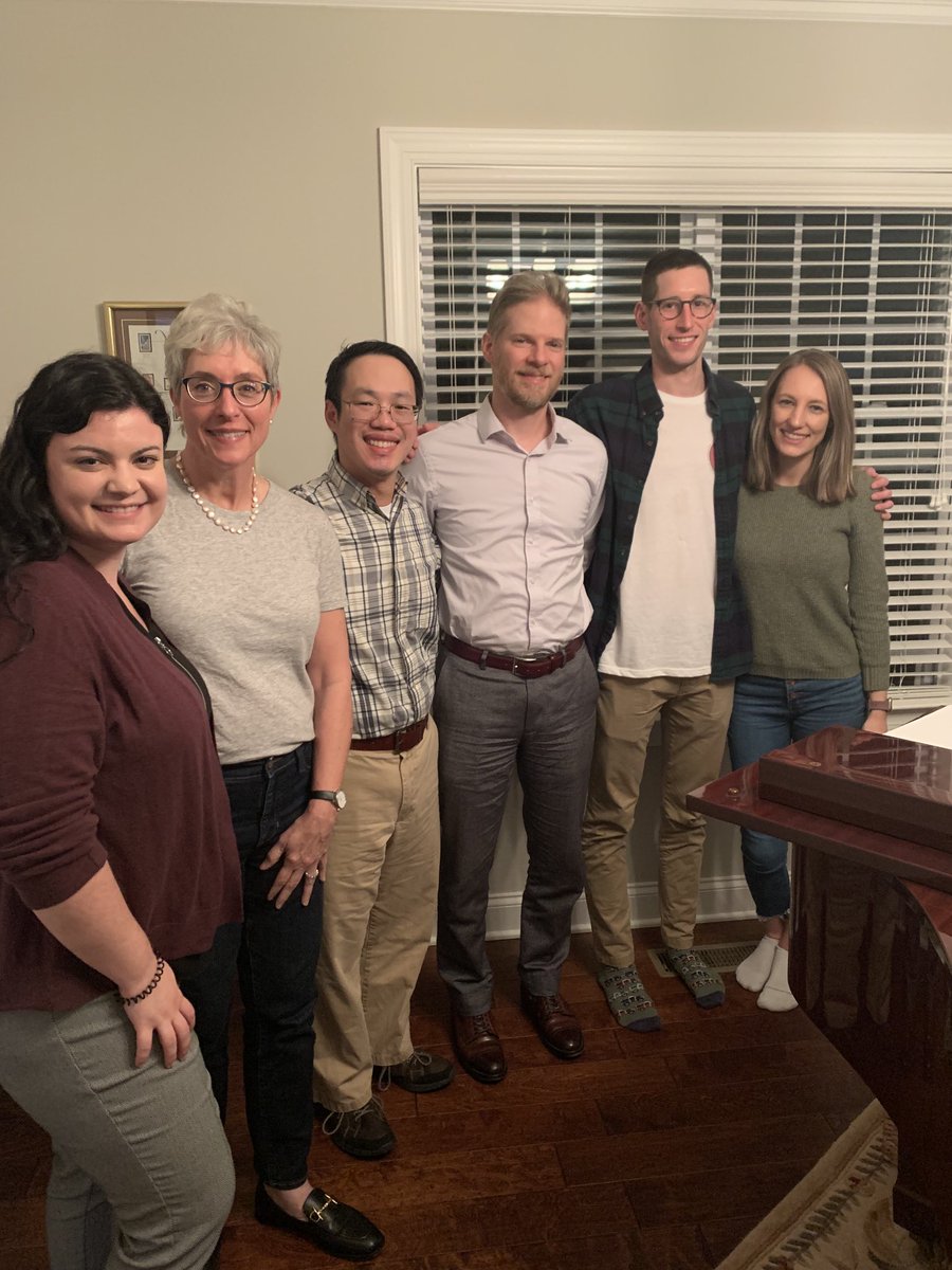 Another great fellow/faculty social ⁦<a href="/WakeGeriatrics/">Wake Forest Geriatric Medicine</a>⁩! Lasagna night! Come join us! #ThisIsGeriatrics!