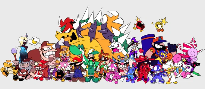 Did some more Mario redesigns!! 
