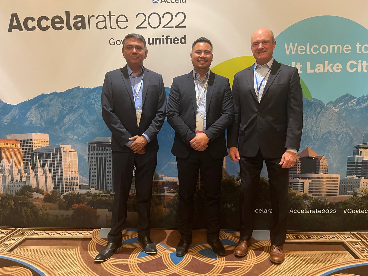 Had an incredible time at the #Accelarate2022. Learned so much and had so many valuable discussions. Thank you to everyone <a href="/Accela/">茶々</a> for the successful and meaningful conference👏#Accelarate #GovTechUnified #Accela #event #govtech