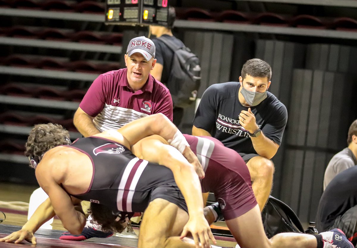NokeWrestling's tweet photo. Happy National Coaches Day! We are blessed to have these guys leading our team. #DreamTeam
.
Full Staff: 
-Nate Yetzer (Head Coach)
-Blake Rosenbaum (Head Assistant)
-Tyler Warner (Assistant Coach) 
-Bryce Vandenberg (Volunteer Assistant)
-Andrew Atkinson (Volunteer Assistant) https://t.co/CZs5l2iFu2