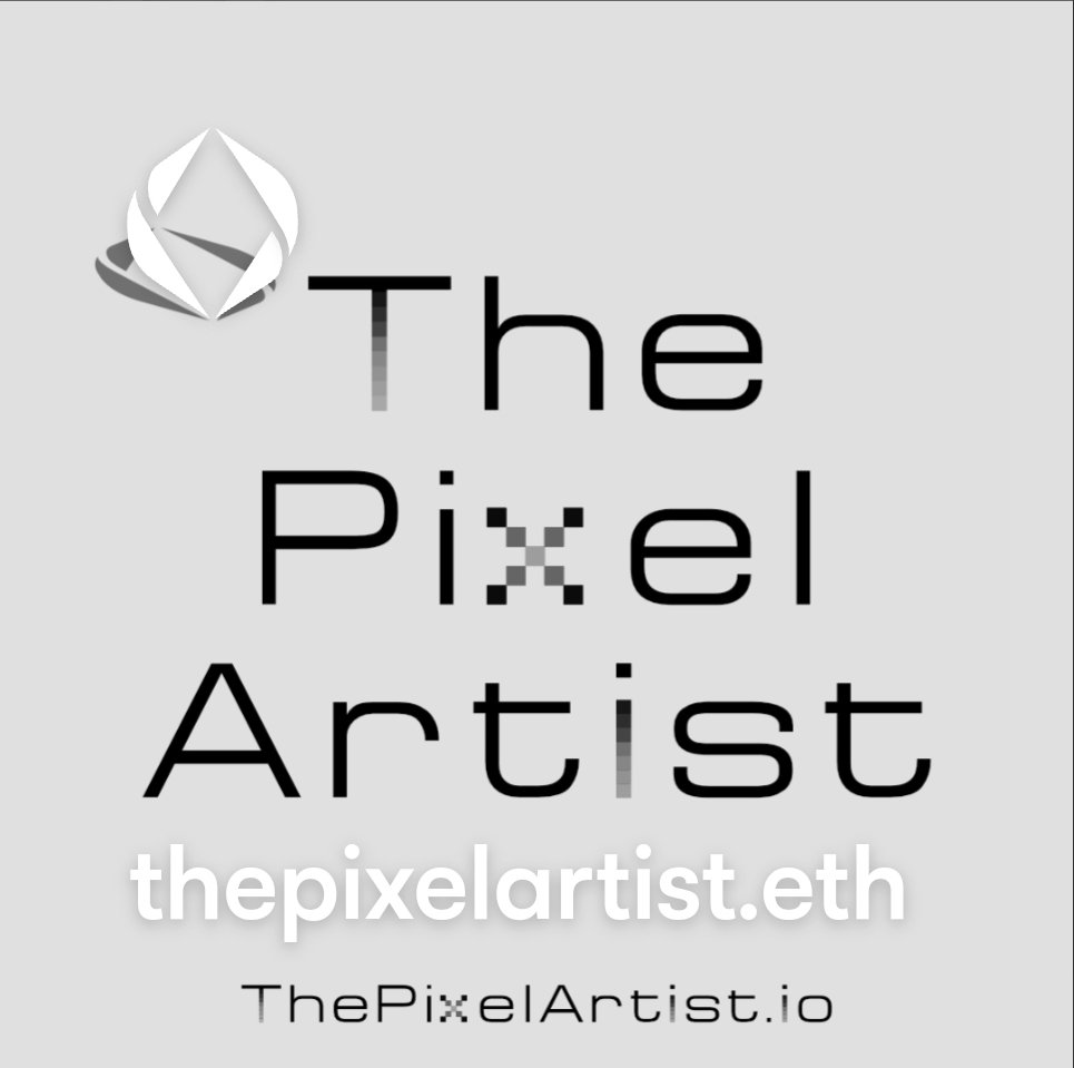 _ThePixelArtist's tweet photo. Want an #ENS #artwork make sure to follow and stay tuned for some free #art #Giveaway #NFTCommunity #NFTGiveaways #pixelinn #thepixelartist lets start something new! https://t.co/BrbMHPG1Ll