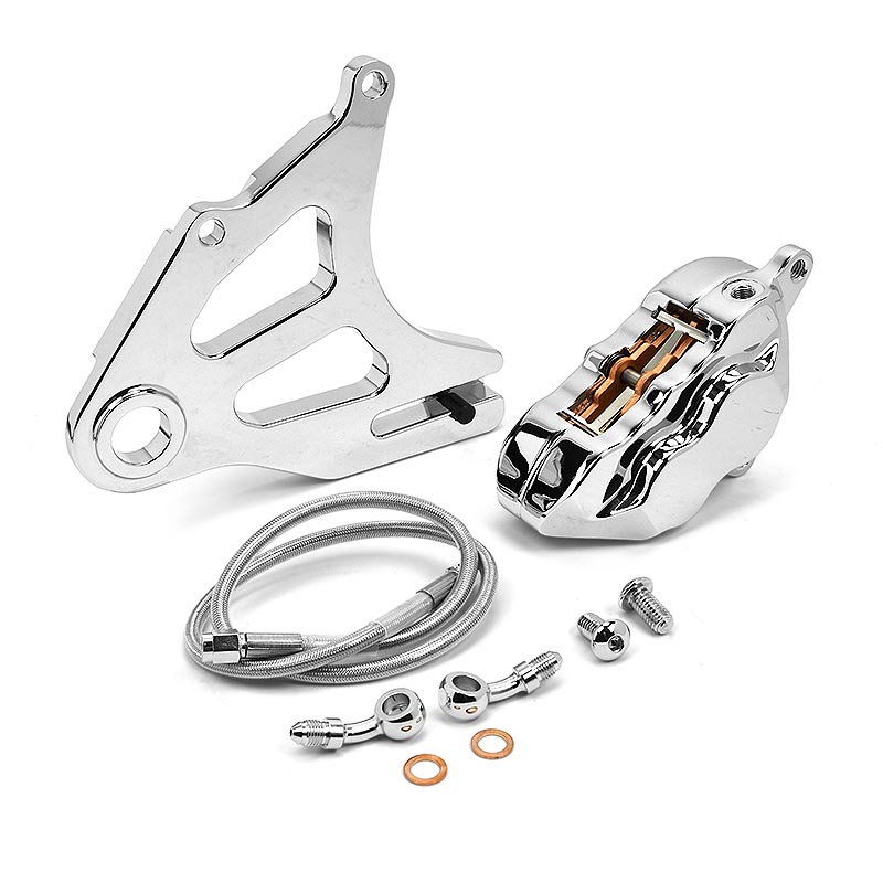 HawgHalters's tweet photo. Are you looking to add some bling and performance to your late model 2018 &amp; up Softail? Take a look at this latest HHI Rear Brake kit, for that special added touch to your build. More information here https://t.co/KnLYfCRbGM or call 1-877-442-5837. https://t.co/oGBz2qoCw9