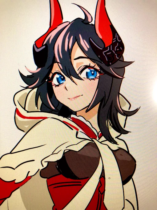 早起きしてオリキャラ案作ってた!おはよ! 