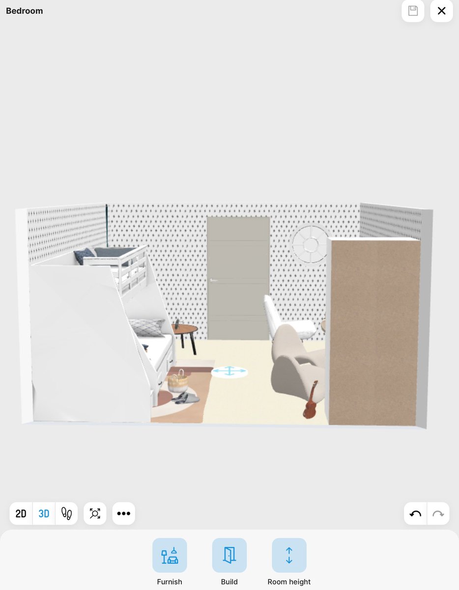 MimiMokhsein's tweet photo. This room was designed by a Year 5 student during the CCA, look at the effective use of space and colour palette #hislearning https://t.co/VhK095Eazs