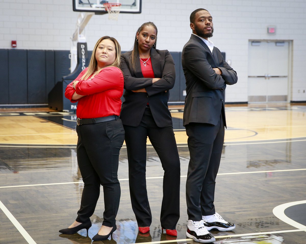 CoachDom989's tweet photo. It’s #NationalCoachesDay and I’m thankful to be apart of such a great staff. Couple more days till it’s officially on! 

 #PantherPride #ETC #BuildItBack 🏀😤 https://t.co/ii18dKgt92