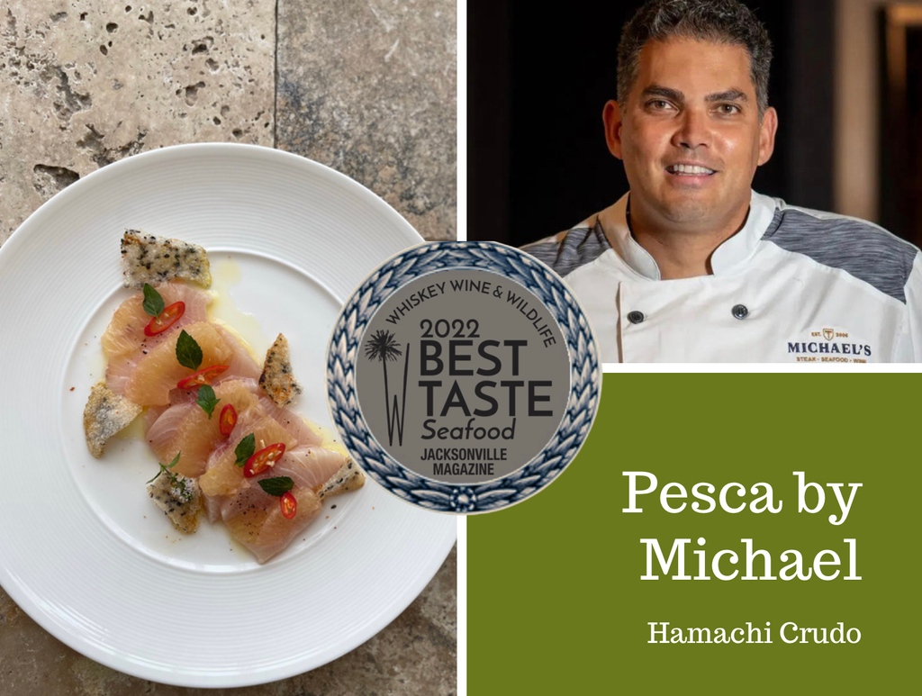 whiskeywinewild's tweet photo. We are REALLY counting down the minutes until we taste this stunning Hamachi Crudo dish! Congrats to Chef Michael and his BEST TASTE SAVORY SILVER AWARD! 👏👏👏 For tickets to join Chef Michael 🎟👉 https://t.co/A8p28ikwXc
@pescavilano https://t.co/rFollz44RO