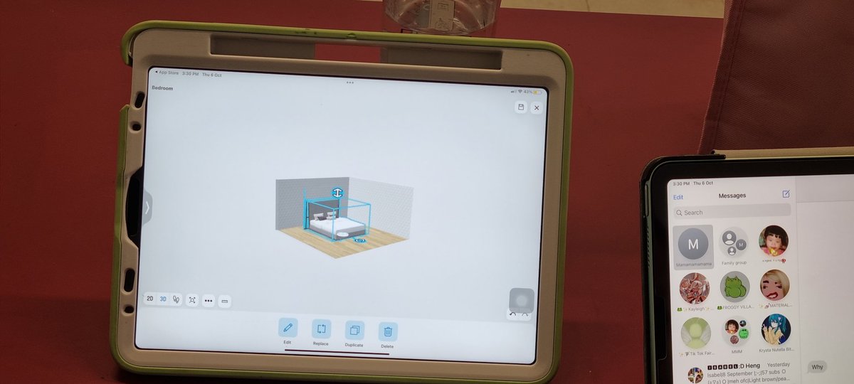 MimiMokhsein's tweet photo. Digital art is not only about drawing on your ipad/digital devices. For our CCA this week, students were exposed to an app that allowed them to design their own homes. We certainly saw their personalities shine through the choices they've made  in designing their personal spaces https://t.co/N2eM1XzLlN