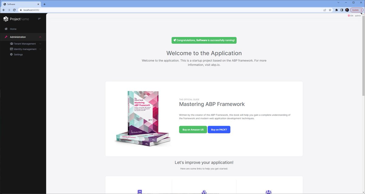 learnabp's tweet image. Very excited about @abpframework 6.0.0 final playing with the new version loving the new theme #leptonxlite

Check out courses on learnabpframework.com

Join our Facebook Page facebook.com/learnabp

Subscribe to our YouTube Channel youtube.com/learnabp