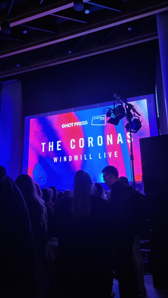 JohnMorleyNews's tweet photo. Amazing night at @TheCoronas launch of their 7th album #timestopped at #windmilllive ππ You should definitely get your hands on a copy and help the lads make it 3 Irish No. 1 albums in-a-row πππ Cheers to @hotpress for a great night π€ https://t.co/QUd4T5HBmo