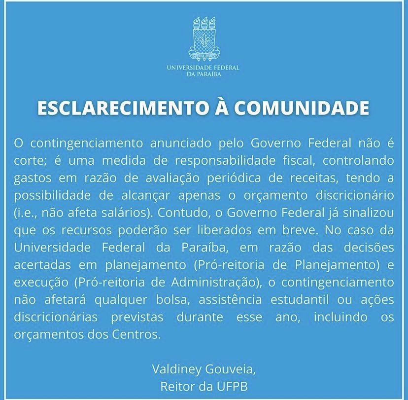 Ricardo31582177's tweet photo. @joicehasselmann Fala sumida 🤦♂️🤣
Vc não sabe nem a placa do ônibus que te atropelou e quer falar sobre contigenciamento orçamentário ?
A UFPB - Universidade Federal da Paraíba, faz o desenho do desenho.
Só acho
#BolsonaroSegundoTurno https://t.co/J6rqrbK0jt