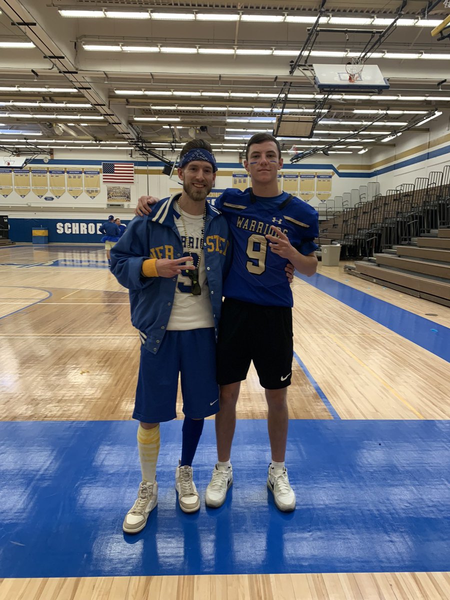 Homecoming Week and Staff Appreciation 2022 <a href="/SchroederHS/">Webster Schroeder HS</a> <a href="/SchroederFtball/">Schroeder Football</a> <a href="/SchroederSports/">Schroeder Athletics</a> <a href="/WCSDProud/">One Webster</a> <a href="/mstumpy50/">Michael Stumpf</a> <a href="/GomezWCSD/">Cory Gomez</a>           #WeAreWarr1ors 💙💛⚔️                     #RollSchroeder 🦁