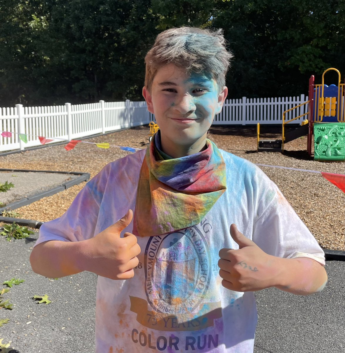 MercymountCDS's tweet image. We ended this beautiful day with a splash of color! Thanks to all who made this day possible!  Color Run, 2022!