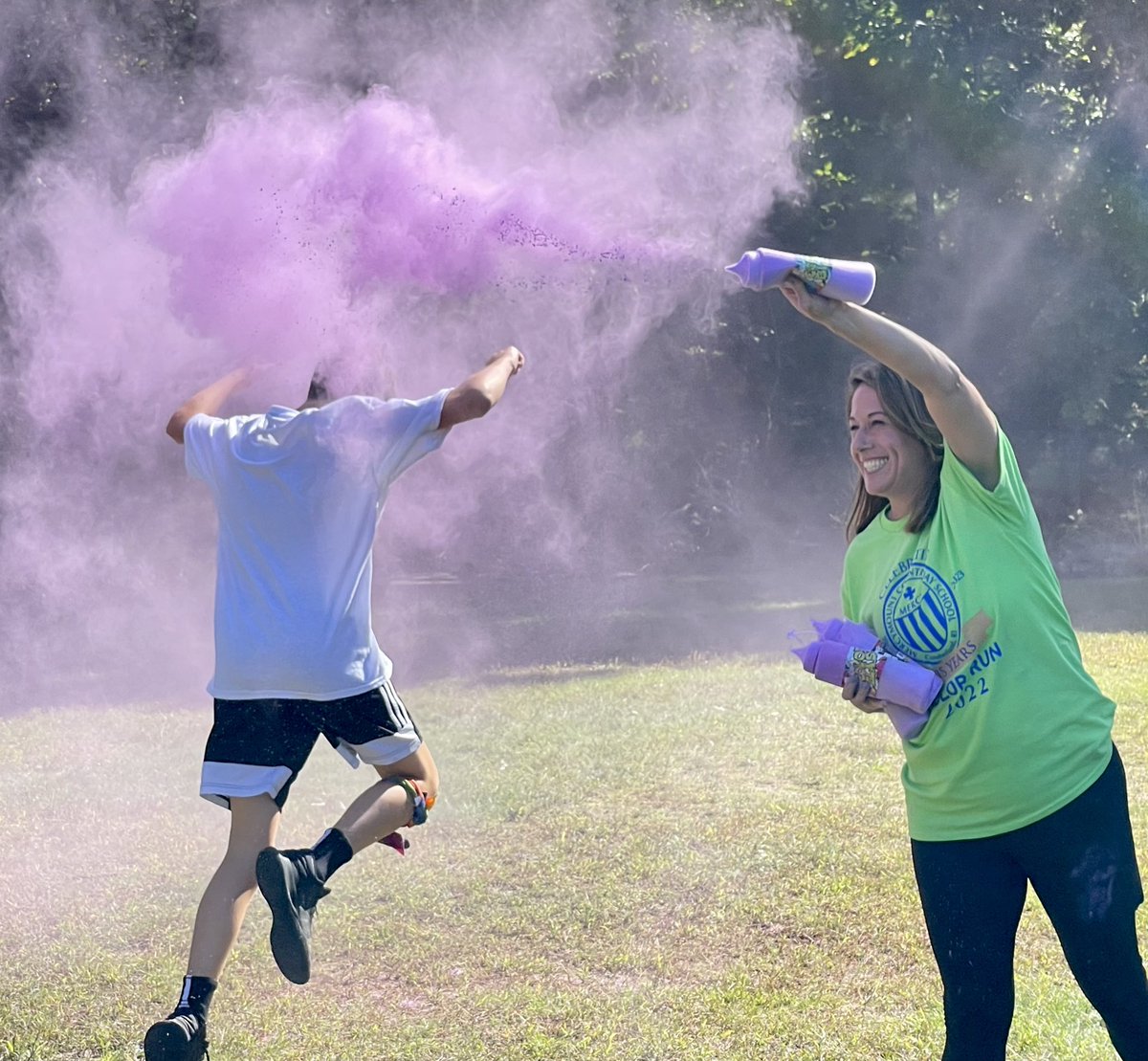 MercymountCDS's tweet image. We ended this beautiful day with a splash of color! Thanks to all who made this day possible!  Color Run, 2022!