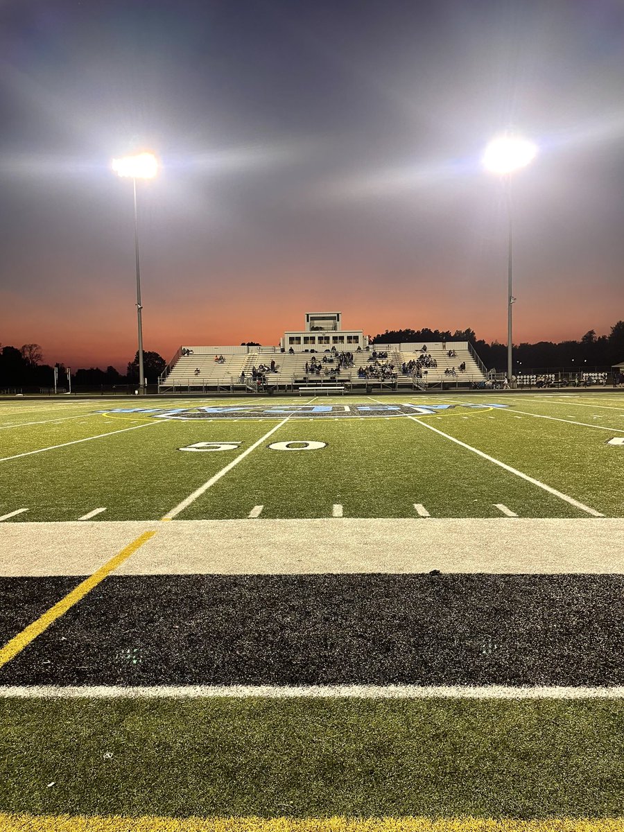 Beautiful night for some sectional soccer.