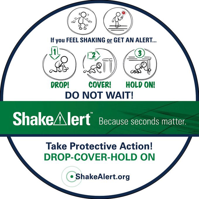 .<a href="/ShakeOut/">ShakeOut</a> day is on 10/20. Have you signed up to receive #ShakeAlert-powered alerts on your cell phone? Learn more here: usgs.gov/faqs/how-do-i-… <a href="/CAGeoSurvey/">California Geological Survey</a> <a href="/CalConservation/">California Department of Conservation</a> <a href="/USGS_Quakes/">USGS Earthquakes</a> <a href="/Cal_OES/">California Governor's Office of Emergency Services</a> <a href="/FEMARegion9/">FEMA Region 9</a> <a href="/FEMARegion10/">FEMA Region 10</a>