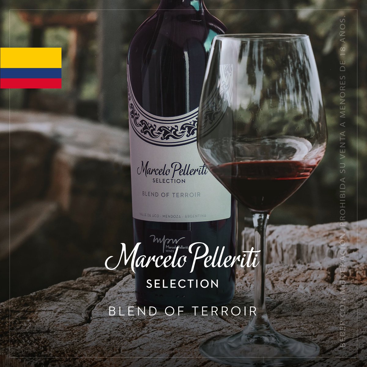 Estamos en #Colombia. 🇨🇴
La interpretación del terroir y la mirada artística destacada de Marcelo Pelleriti, llega a tus manos.
Encontrá #SelectionMPW Blend of Terroir a través de Merkato (mercado.com.co) y Club del Vino (clubdelvino.com.co)
#MPWines #Argentina