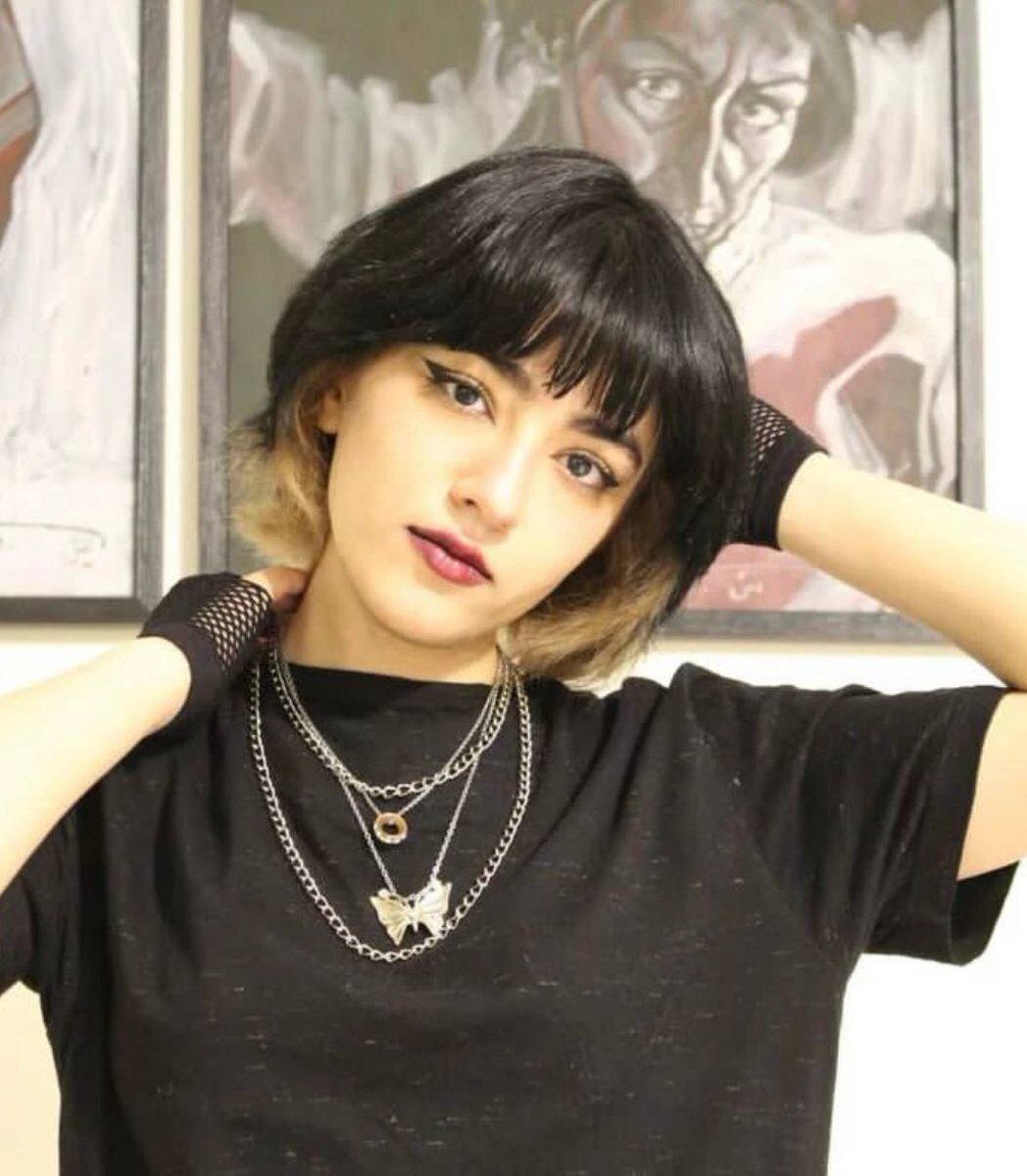 Ichigo00218987's tweet photo. Nika was a 17-year-old girl who disappeared on 20 September 2022 in Tehran during the protests. She was found dead ten days later. According to the forensic doctor, she was repeatedly raped and tortured for eight days. 
‌ #نیکا_شاکرمی⁩
‌ #مهسا_امینی⁩ https://t.co/pK0atLVgwq