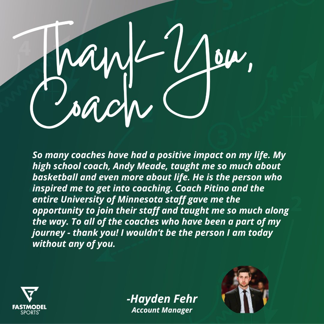 FastModel's tweet image. #NationalCoachesDay // #FastModelFamily