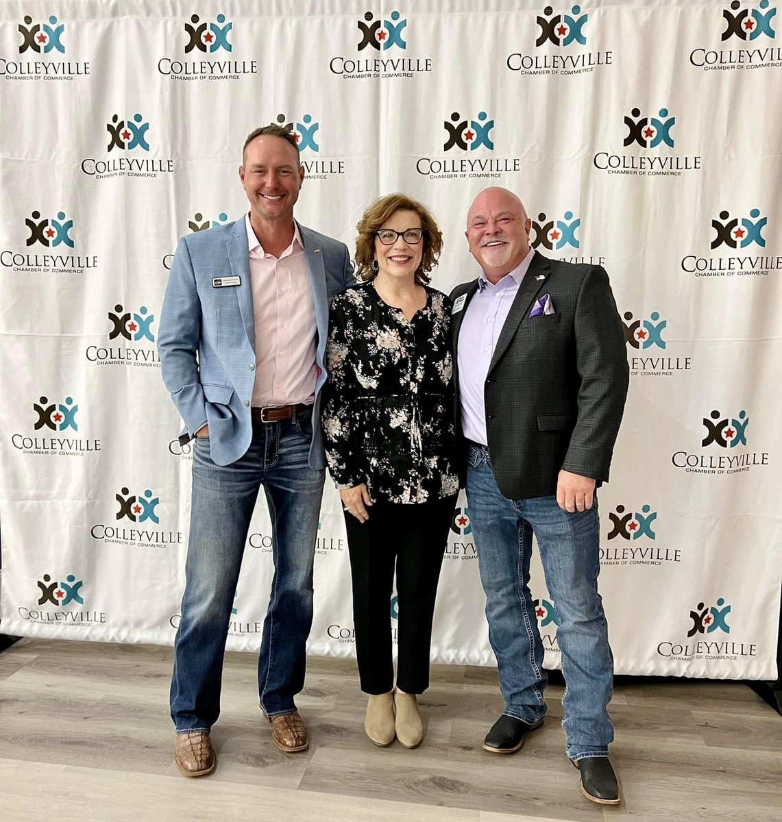 Thank you DeWayne Smart and Jason Ridley for sponsoring the Colleyville Chamber Non Profit Showcase❤️And thank you for all you do for our community! <a href="/GCEdFoundation/">Grapevine-Colleyville Education Foundation</a> <a href="/GCISD/">Grapevine-Colleyville ISD</a>