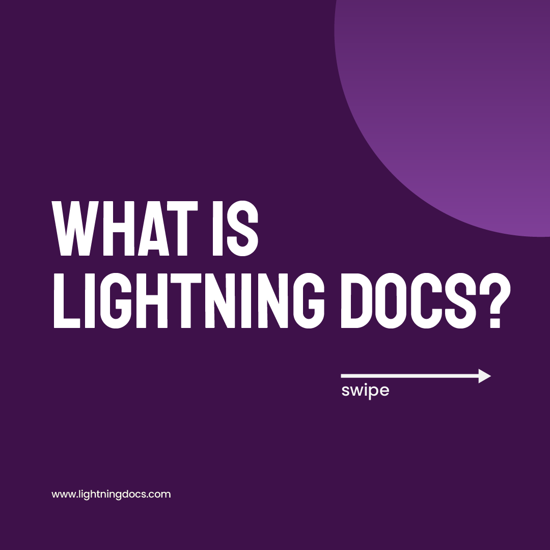 FortraLaw's tweet image. If you can dream it, you can draft it! ⚡️

Let&apos;s get to know more about what Lightning Docs is, the gold standard in Business Purpose Loan Documents. 

#lightningdocs