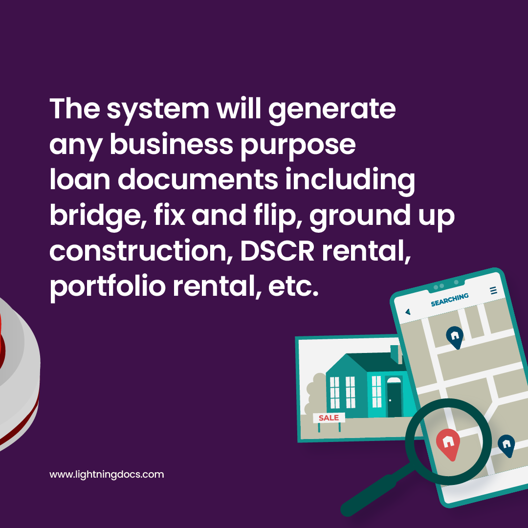FortraLaw's tweet image. If you can dream it, you can draft it! ⚡️

Let&apos;s get to know more about what Lightning Docs is, the gold standard in Business Purpose Loan Documents. 

#lightningdocs