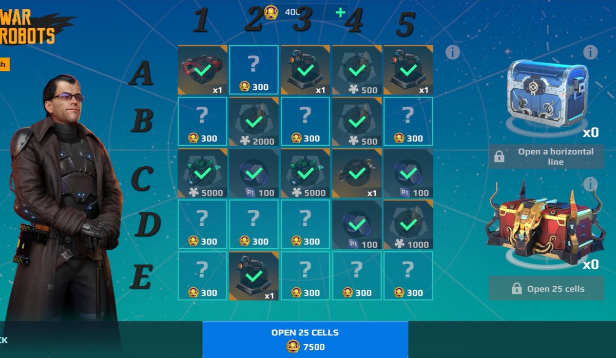WarRobotsFans's tweet photo. Someone who is feeling lucky, please select a chest for me to open. 🍀 #WarRobots https://t.co/S0PxWh80Q2