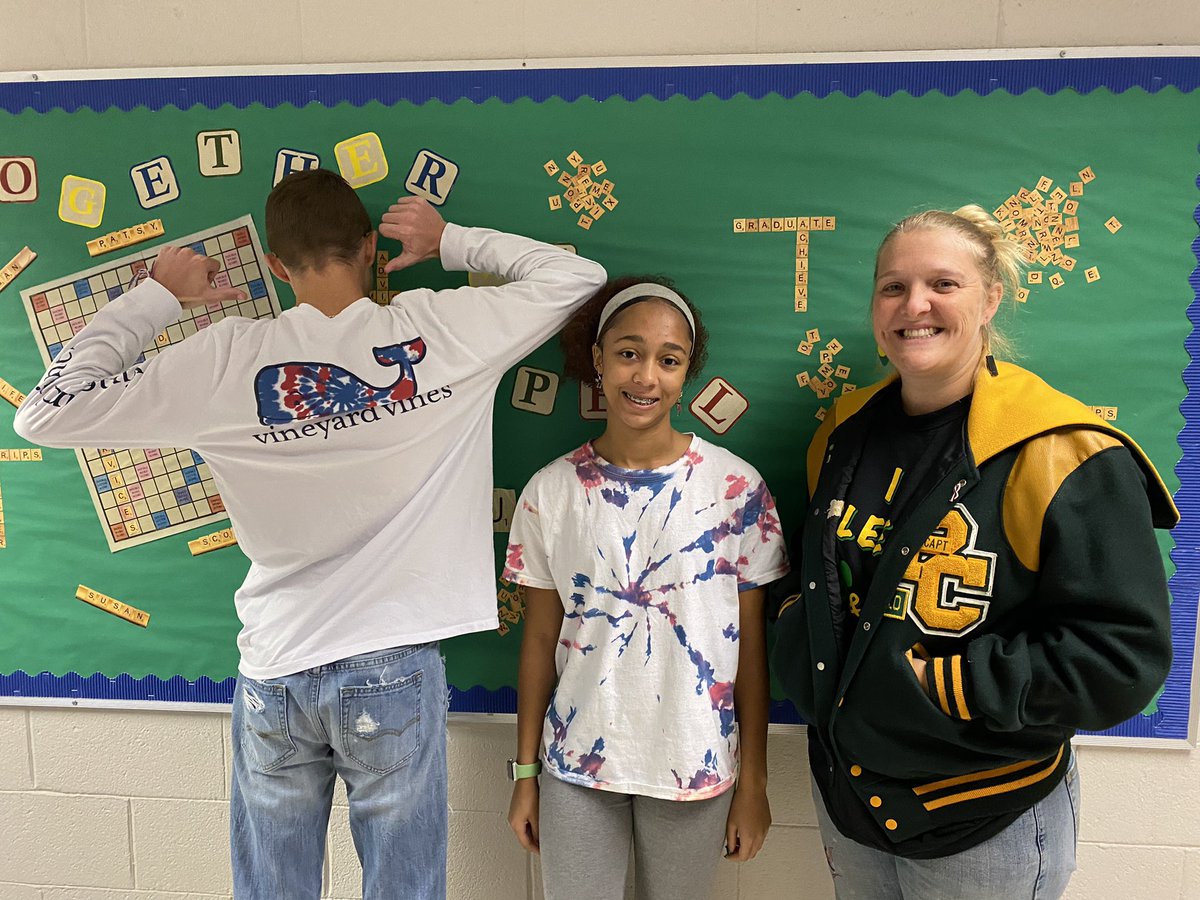 Thursday was Identity Swap Day where students dressed as one of their teachers or like one of their friends. We had a lot of twins today!