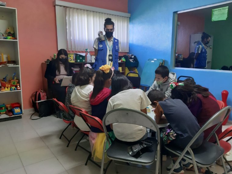 DanielRMelchor's tweet photo. En Aguascalientes, realizamos un diagnostico participativo con el apoyo de @OSSI9001 @CEDH_Ags @grupoCAVAags @FMC_Ags para conocer y dar respuesta a  las necesidades de la población refugiada. https://t.co/oTx5SV3Eg9