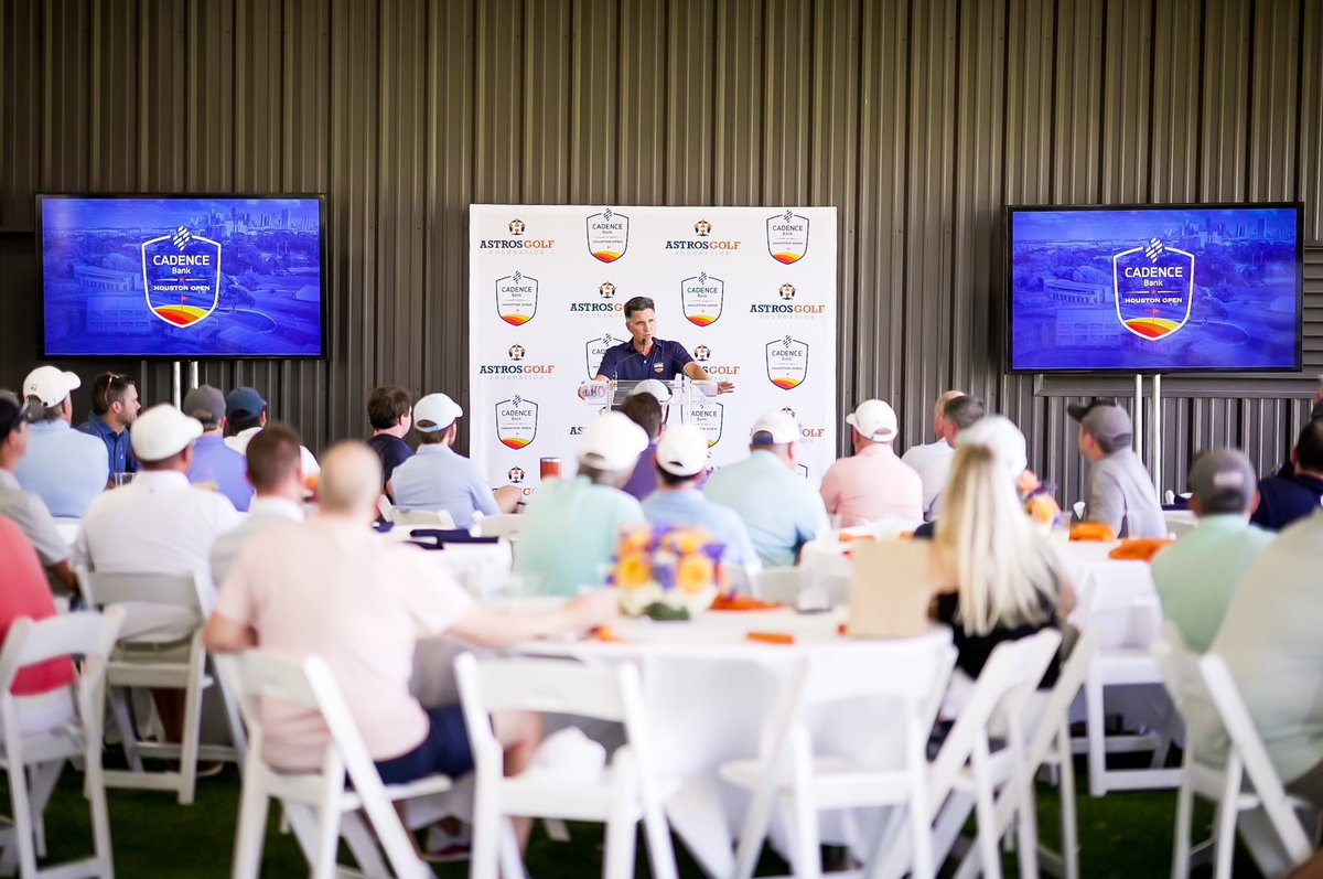 Today we invited our Community Partners to Memorial Park Golf Course to hear about exciting updates to this year’s tournament and play the same course the pros will play in just over a month.