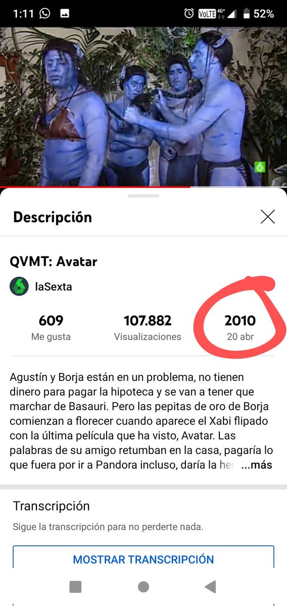 Mirshoww's tweet photo. @Jorge_Zayas_ @Tin1Ti0n @LuisBarriales Pues resulta que este sketch es la prueba de que en su estreno SÍ apareció. En el vídeo de QVMT, hacen el chiste de las coletas y fue publicado el 20 de abril de 2010. En cambio, el lanzamiento de la versión extendida en EEUU fue el 22 de abril de 2010 y el reestreno en agosto. https://t.co/YYkf12FSMV