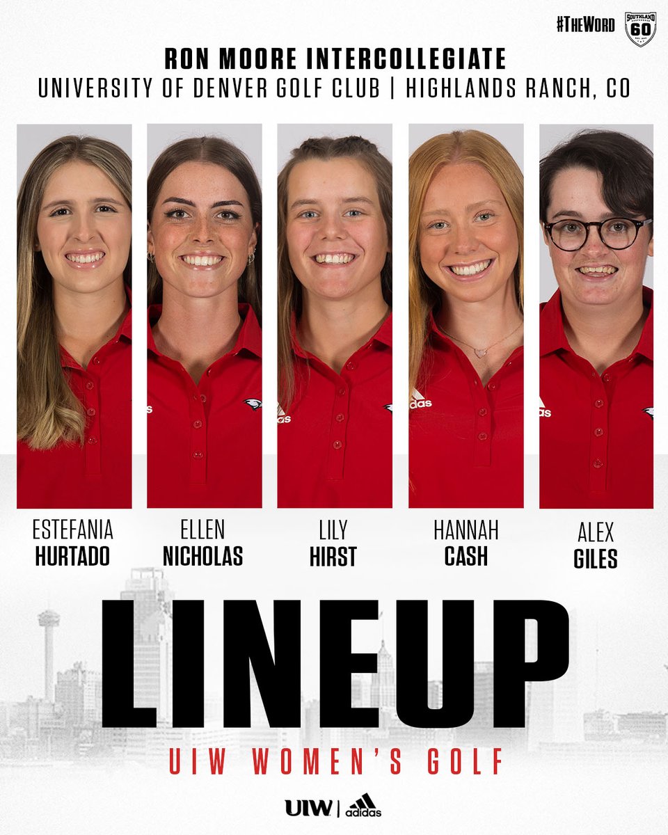 UIWWomensGolf's tweet photo. The Cardinals compete in the Ron Moore Intercollegiate Friday-Sunday ⛳️

📍 Highlands Ranch, CO
⏰ 11 a.m CT
📊 https://t.co/Ijhzsvlcwf

#TheWord https://t.co/4igXN7Esa7