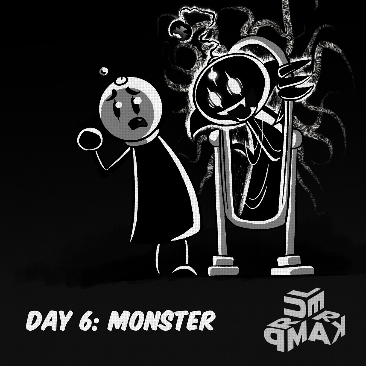 Rulerkamp's tweet photo. Day 6: Monster

There's something weird about this mirror.

Keeping up with the list of @lynnytheyellow1

#lynnytober2022 #october #octoberchallenge #oc #originalcharacter #myoc #vampire #spacevampire #monster #fangsandstar #micomic #mycomic #amateurcomic #artmoot https://t.co/uDuCaMVlxu