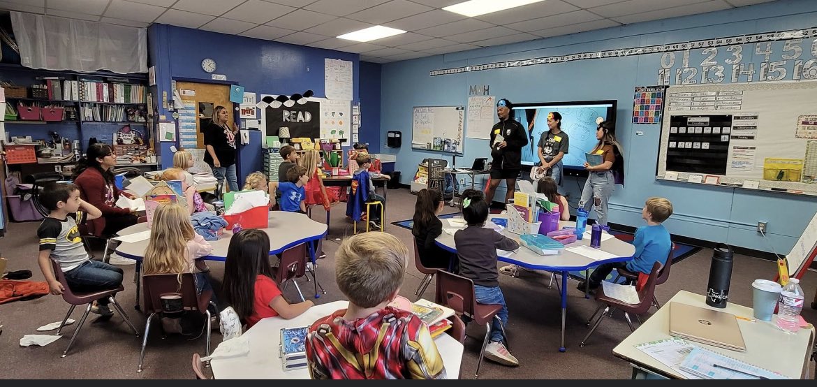BSA_SRSU's tweet photo. Thank you Alpine Elementary for allowing us to come and read to your fellow kids! We absolutely had a blast! Can’t wait to again. https://t.co/rTed5vMLXz