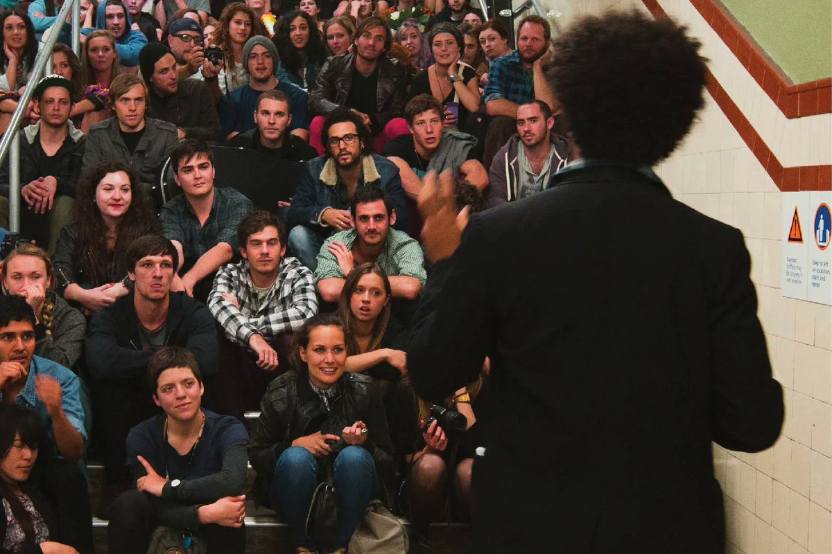 Get your tickets! Australia’s best poetry slammers will converge on the Opera House for the grand final of the nation-wide @wordtravelsaus Poetry Slam competition. 

@sydoperahouse, Sunday 23 October. Register here:
bit.ly/3DZycX3