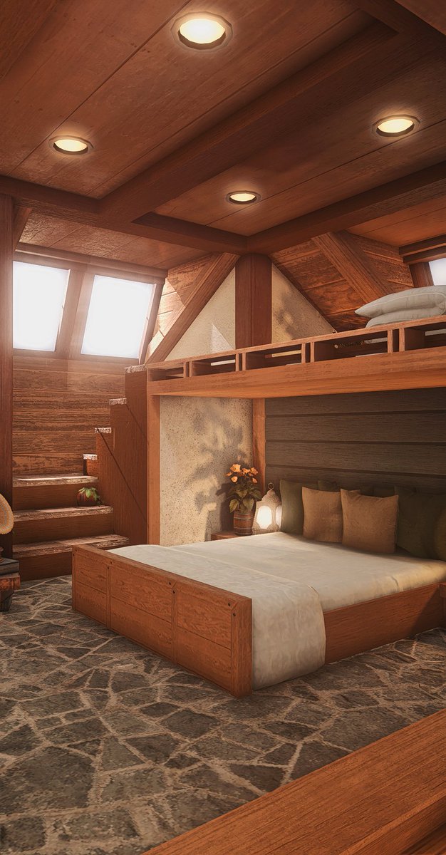 FaeriePeach's tweet photo. [L] "Aspen" - A mountain lodge offering sunlit warmth and rustic home comforts 🍂

Elemental, Tonberry, Empyreum, W10, P52.

#FF14Housing #FF14ハウジング #hgxiv #HousingEden #FF14 https://t.co/XBskH7rAFX