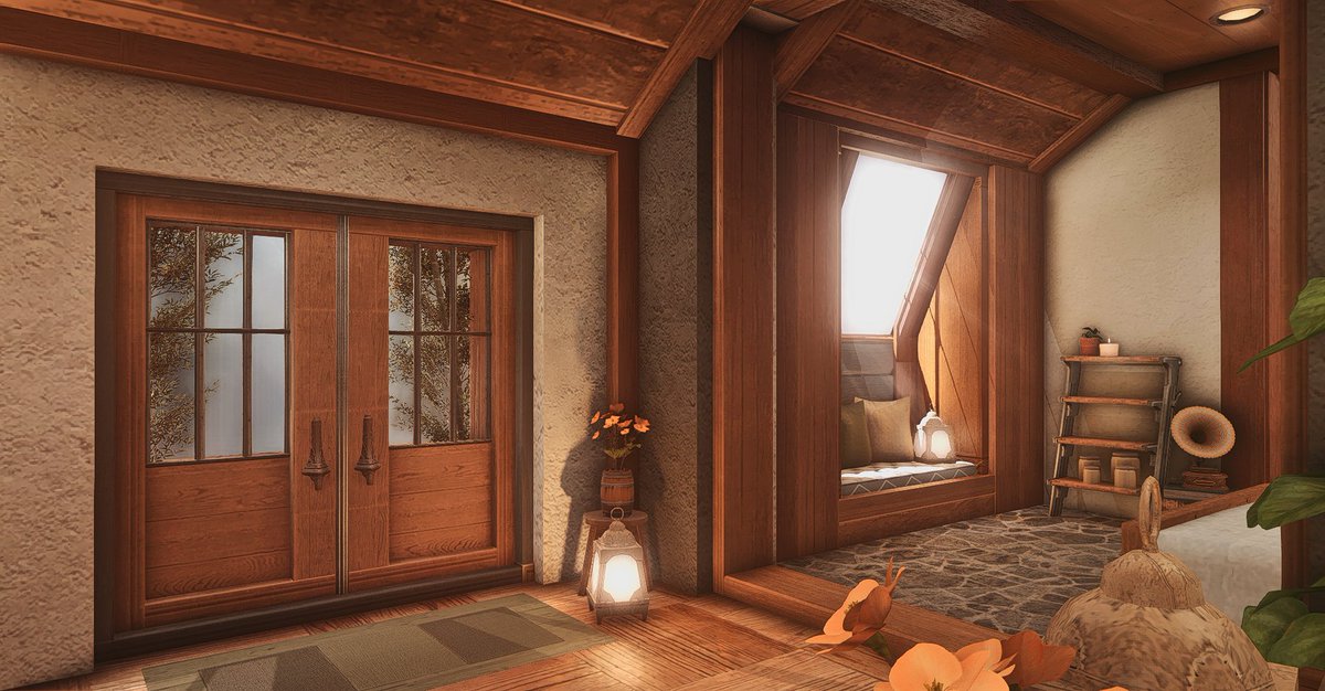 FaeriePeach's tweet photo. [L] "Aspen" - A mountain lodge offering sunlit warmth and rustic home comforts 🍂

Elemental, Tonberry, Empyreum, W10, P52.

#FF14Housing #FF14ハウジング #hgxiv #HousingEden #FF14 https://t.co/XBskH7rAFX
