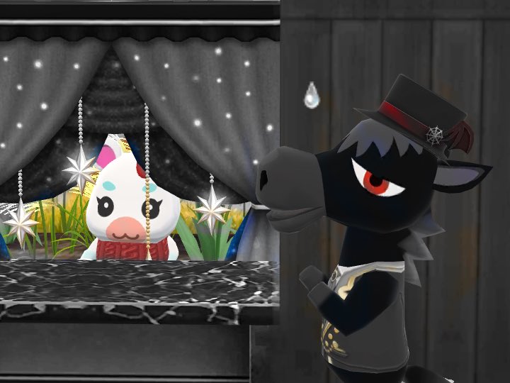 busylakeACPC's tweet photo. 最近の悩みはもう一つある。
100年間この館で平穏に暮らしてきたが、近頃、館の周りを嗅ぎ回っている奴がいる。
#ポケ森 #どうぶつの森 #ポケ森写真部 #ポケ森ニンドリ #OnlyRoscoeLeftAlive https://t.co/CjJxO78PdI
