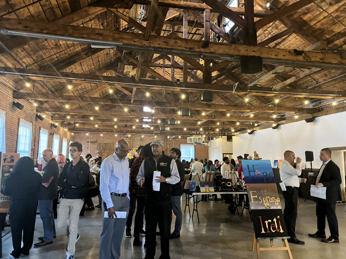 SANDRISCANO's tweet photo. #AriHallel and I enjoyed the @youngvoicesri emerging brilliant event today! We are so fortunate to have an organization that empowers & provides leadership skills to our youth in the State! Looking forward to continue supporting and working together! You guys Rock! โค๏ธ๐๐ผ https://t.co/cbKEc3ULUC