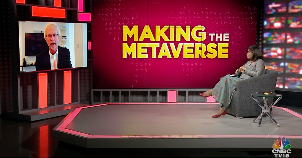 KimberlySaving's tweet photo. Did you catch this chat with CNBC-TV18's Anuradha SenGupta, where Accenture's Paul Daugherty discusses how companies should approach the #metaverse? https://t.co/AXI3hF8Qig https://t.co/wP4QsbGJsE