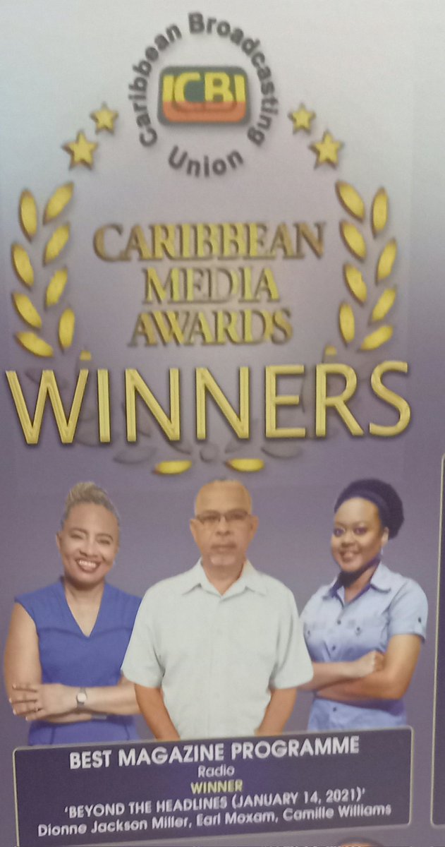 Congrats again team 🥳 <a href="/djmillerJA/">Dionne JacksonMiller</a> <a href="/EarlMoxam/">Earl Moxam</a>